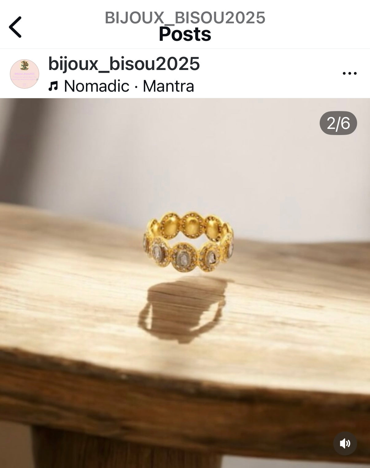 18k yellow gold Byzantine-looking ring