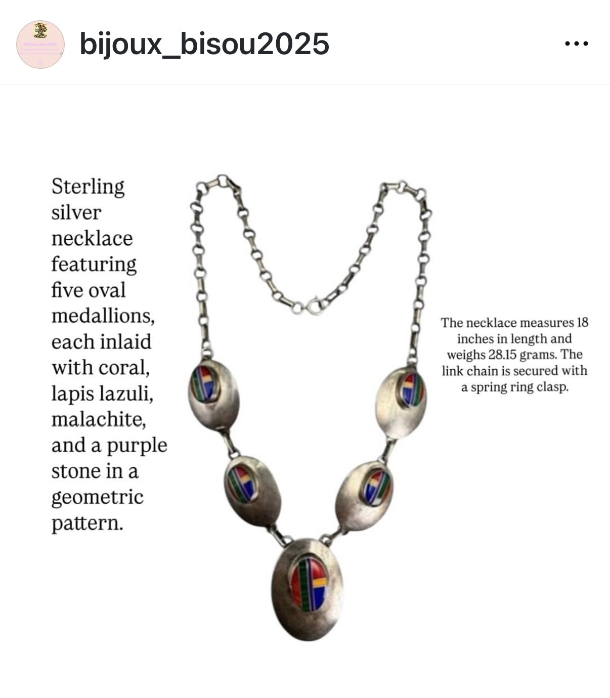 Statement Sterling silver necklaces
